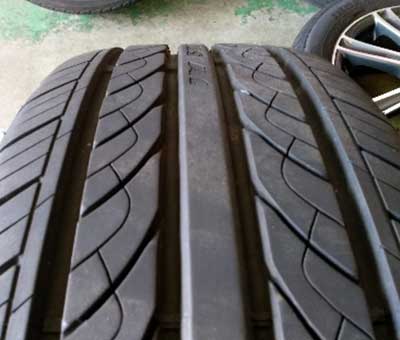 買取実績・160系カローラフィールダー純正アルミホイール+海外メーカー(185/55R16)セット-4