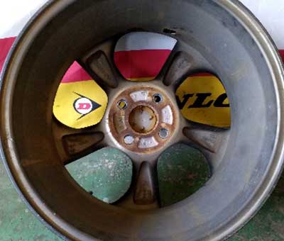 買取実績・【前後異サイズ】S660純正アルミホイール-2