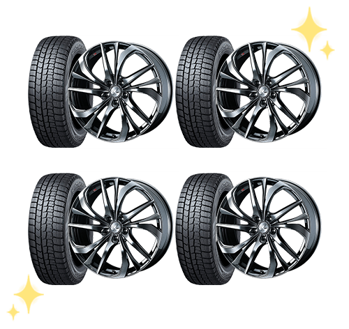 タイヤ＆ホイールセット