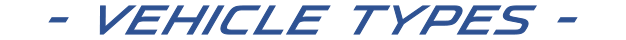 VEHICLE TYPES -車種種別-