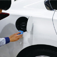 コーティングプレミアム仕様-給油口の内側