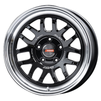 RAYS(レイズ) A・LAP エーラップ 07X ブラック/リムDC(BD) 16インチ PCD139.7 5穴