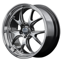 RAYS(レイズ) HOMURA ホムラ 2×5RA グレイスシルバー/リムDMC(QAJ) 19インチ PCD114.3 5穴