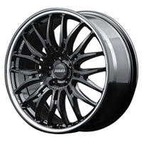 RAYS(レイズ) HOMURA ホムラ グロッシーブラック/リムDC(BAK) 20インチ PCD120.0 5穴