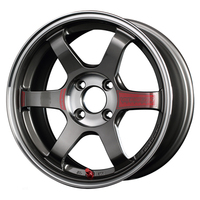 RAYS(レイズ) VOLK RACING ボルクレーシング プレスドグライファイト(PG) 15インチ PCD100.0 4穴