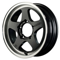 RAYS(レイズ) GRAM LIGHTS グラムライツ 57FR-X グラスブラック/リムDC(6AZ) 16インチ PCD139.7 5穴