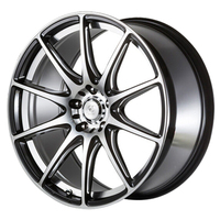 5ZIGEN(ゴジゲン) D-EURO SPORT ディーユーロスポーツ D-EURO SPORT(ディーユーロスポーツ) ブラックポリッシュ 19インチ PCD114.3 5穴