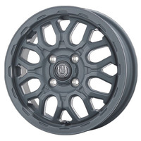 INTER MILANO(ベスト) MUD BAHN マッドバーン XR-800M ME チッピングレー(CGY) 12インチ PCD100.0 4穴