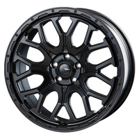 INTER MILANO(ベスト) MUD BAHN マッドバーン XR-800M Limited Edition マットブラック 20インチ PCD114.3 5穴