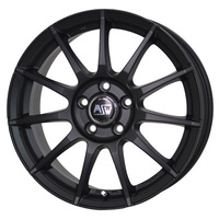 HOT STUFF(ホットスタッフ) MSW MSW85-2 マットブラック 15インチ PCD112.0 5穴