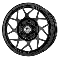 SUPER STAR(スーパースター) LODIO DRIVE ロディオドライブ マットブラック 17インチ PCD139.7 6穴