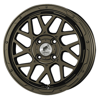 SUPER STAR(スーパースター) LODIO DRIVE ロディオドライブ マットブロンズ 15インチ PCD100.0 4穴