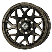 SUPER STAR(スーパースター) LODIO DRIVE ロディオドライブ マットブロンズ 17インチ PCD139.7 6穴