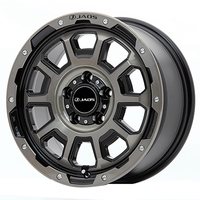 JAOS(ジャオス) ADAMAS アダマス BL5 スモークポリッシュブラック 16インチ PCD114.3 5穴