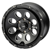 4×4Engineering(エンジニアリング) Air/G エアージー マットブラック 17インチ PCD139.7 6穴