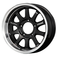 RAYS(レイズ) A・LAP エーラップ ブラック/リムDC(BD) 16インチ PCD139.7 5穴