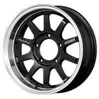 RAYS(レイズ) A・LAP エーラップ ブラック/リムDC(BD) 16インチ PCD139.7 5穴