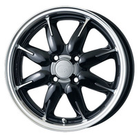 ENKEI(エンケイ) all オール マシニングブラック 14インチ PCD100.0 4穴