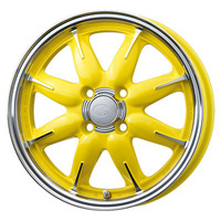 ENKEI(エンケイ) all オール all one(オール ワン) マシニングレモンイエロー 14インチ PCD100.0 4穴