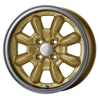 ENKEI(エンケイ) all オール all eighteen(オール エイティーン) マシニングゴールド 15インチ PCD100.0 4穴