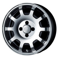 ENKEI(エンケイ) all オール マシニングブラック 15インチ PCD100.0 4穴