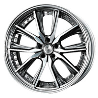 SUPER STAR(スーパースター) LEONHARDIRITT レオンハルト Angriff(アングリフ) ジュエルグラナイトポリッシュ 21インチ PCD120.0 5穴