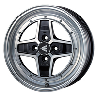 ENKEI(エンケイ) ENKEI Neo Classic エンケイ ネオクラシック APACHE2(アパッチ) マシニングブラック 15インチ PCD100.0 4穴