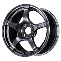 YOKOHAMA(ヨコハマ) ADVAN Racing アドバン レーシング TC-4 レーシングガンメタリック&リング 15インチ PCD100.0 4穴
