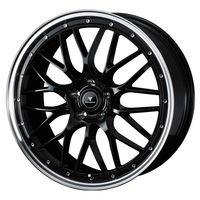 Weds(ウェッズ) NOVARIS ノヴァリス ブラック/リムポリッシュ 20インチ PCD114.3 5穴