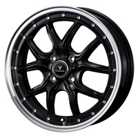 Weds(ウェッズ) NOVARIS ノヴァリス ブラック/リムポリッシュ 16インチ PCD100.0 4穴