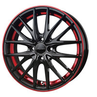 HOT STUFF(ホットスタッフ) Precious プレシャス AST M1(アスト) ブラック&レッドクリア 15インチ PCD100.0 4穴