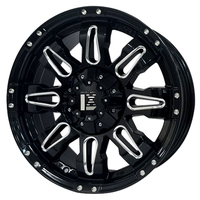 OFF BEAT(オフビート) LEXXEL offroadstyle レクセル オフロードスタイル Balano(バレーノ) ブラック/ミルド&マシニング 17インチ PCD139.7 6穴