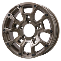 BIG WAY(ビッグウェイ) B-LUGNAS ビーラグナス マットブロンズ 17インチ PCD100.0 5穴