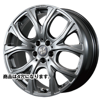 TOPY(トピー実業) Team Sparco チームスパルコ ハイパーメタルグレー 17インチ PCD108.0 4穴