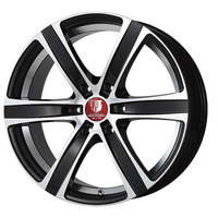 LEGANCE(ジェイクラブ) BACK GAMMON バックギャモン LB6 ブラックポリッシュ(BP) 20インチ PCD139.7 6穴