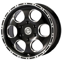 ELFORD(明和) Bloodstock ブラッドストック グロスブラック/ポリッシュリム 17インチ PCD139.7 6穴