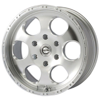 ELFORD(明和) Bloodstock ブラッドストック シルバーポリッシュ 16インチ PCD114.3 5穴