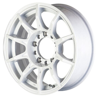 5ZIGEN(ゴジゲン) BLACK MAN ブラックマン ホワイト 17インチ PCD114.3 5穴