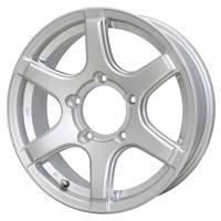 HOT STUFF(ホットスタッフ) BISON バイソン シルバー 16インチ PCD139.7 5穴