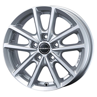 TAS BORBET ボルベット Type W(タイプ) シルバー 15インチ PCD112.0 5穴