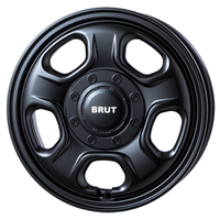 BRUT(ブルート) Valette ヴァレット BR-33 ミリタリーブラック 17インチ PCD139.7 6穴