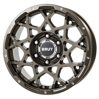 BRUT(ブルート) BR-55 BR-55 シャンパンゴールド 17インチ PCD139.7 6穴
