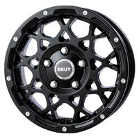 BRUT(ブルート) BR-55 ミルドマシンブラック 16インチ PCD114.3 5穴