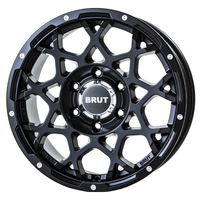 BRUT(ブルート) BR-55 ミルドサテンブラック 17インチ PCD139.7 6穴
