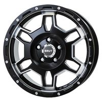 BRUT(ブルート) BR-66 ミリタリーブラック 16インチ PCD114.3 5穴