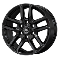 KIT JAPAN(コーセイ) BAREROCK ベアロック BISON(バイソン) グロッシーブラック 16インチ PCD139.7 6穴