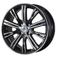 BLEST(ブレスト) Bahnsport バーンシュポルト Type 525(タイプ) ブラックポリッシュ 15インチ PCD100.0 4穴