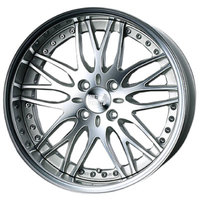 SUPER STAR(スーパースター) LEONHARDIRITT レオンハルト Plogress Line B?gel(プログレスライン ビューゲル) シルバー/ポリッシュ 16インチ PCD100.0 4穴