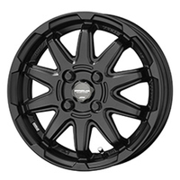 KYOHO(共豊) AME CIRCLAR AME サーキュラー C10S マットブラック 14インチ PCD100.0 4穴