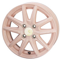 KYOHO(共豊) AME Cawaii Decor AME カワイイデコル cannele(カヌレ) コライユピンク 14インチ PCD100.0 4穴